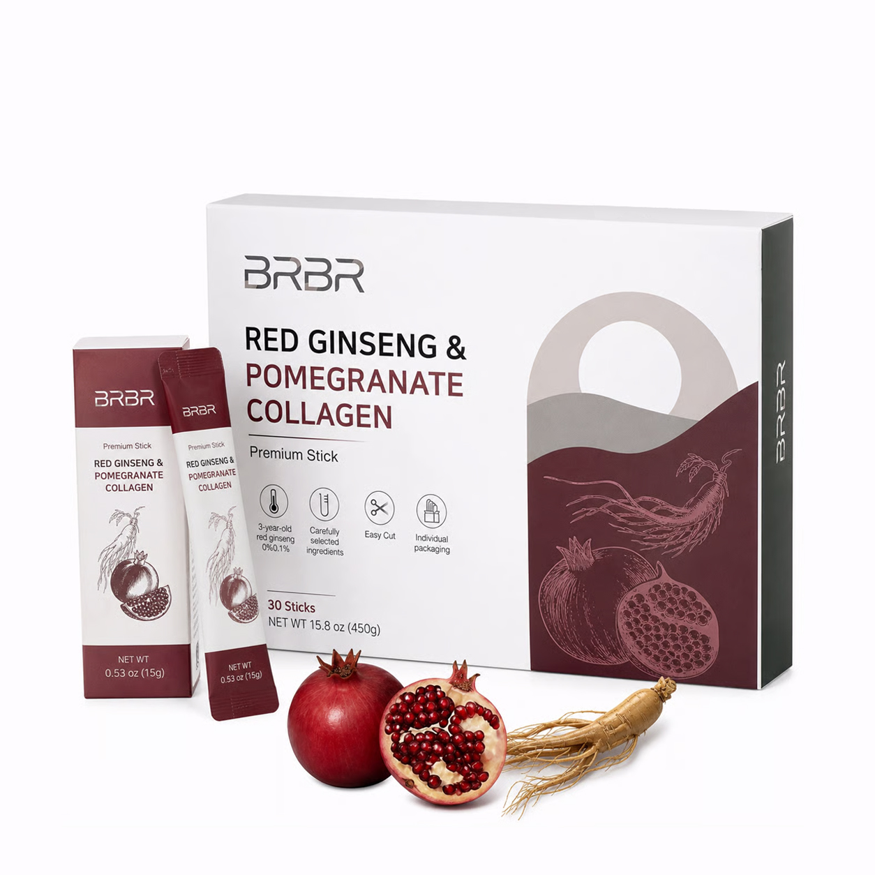 Red Ginseng, Pomegranate & Collagen Jelly