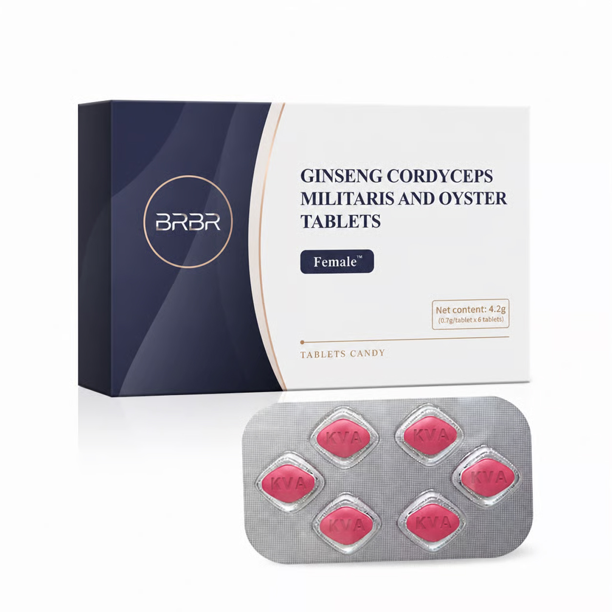 Ginseng, Cordyceps & Oyster Tablets